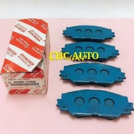 (100% ORIGINAL TOYOTA PART :04465-12630) BRAKE PAD FRONT TOYOTA WISH 2008Y ALTIS 2008Y