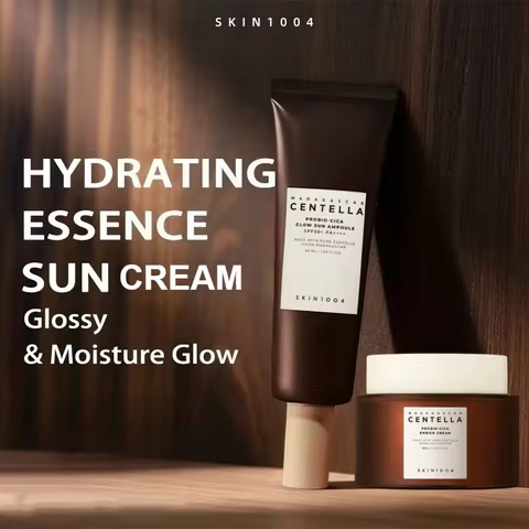 Korean Centella Probio-Cica Glow Suncreen Ampoule SPF50+ Sun Protection and Facial Moisturising Soot