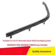 [carefreeshop] Suitable for 93-01 Mercedes-Benz W202 Headlight Gasket 2028261180 2028261280Cross-Bor