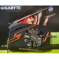 การ์ดจอ Gigabyte รุ่น Nvidia GeForce GT 1030 2GB DDR5 ไม่ต่อไฟเลี้ยง (no box) มือสอง ไม่มีกล่อง