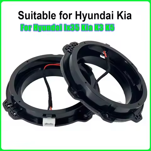 2pcs For Hyundai Ix35 Kia K3 K5 Car Audio Modification 6.5 Inch Speaker Adapter Mount Pad Audio Spec