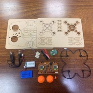 EPV โดรนไม้เฮลิคอปเตอร์ควบคุมรีโมตใหม่2022โดรนขนาดเล็กทำด้วยตนเอง4CH 2.4กรัม3D อิฐแบบทำมือคอปเตอร์สี