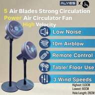 (CKXpress) Alyes Fan Alyes Crazy Fan Air Circulator Fan With Remote Control Stand Fan Circulation Fa