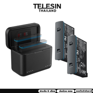 Telesin Insta360 x4 ที่ชาร์จแบต charger box +Battery2ก้อน