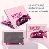 Laptop Sticker Lotso bear cute X0014 Model, With Enough Samples For Laptop Acer, HP, Dell, Macbook, surface....