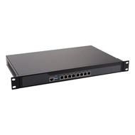 1U Rackmount Firewall Router With 8 Intel Gigabit NICs Intel Pentium I3-3120M I5-3320M I7-3520M I7-3