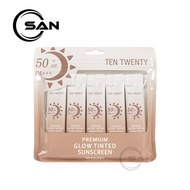 SAN Ten Twenty 50+SPF PA+++ Premium Glow Tinted Sunscreen 4mlx20pcs