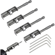 Bit Drive Guide Drill Bit Anti-Drop Operation Bit Holder 4 Pcs Spring-Loaded Screw Holder Bit Single