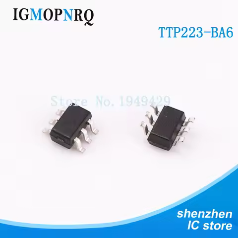 20PCS TTP223-BA6 TTP223 SOT23-6 SOT new and original IC