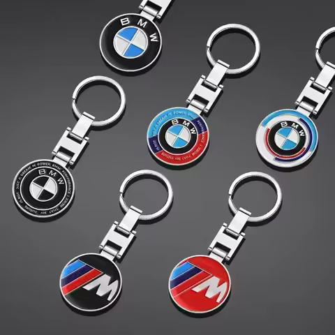 1pcs Metal Logo Key Chain Luxury Car Keychain For BMW M 1 3 4 5 6 7 Series X1 X3 X4 X5 X6 X7 G20 G38