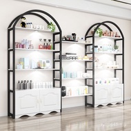 Skin Care Barber Shop Display Rack Display Cabinet Cosmetic Sample Nail Shelf Product Beauty Shelf S