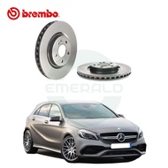 BREMBO Front Discs (2pcs) - Compatible with Mercedes W176 A250, Mercedes W246 B250