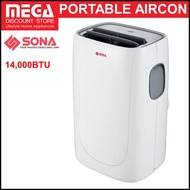 SONA SACN6286 14,000 BTU 4-IN-1 PORTABLE AIRCON | SACN 6286