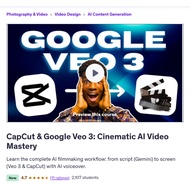Make Ai Video Course - Master AI Filmmaking: Google Flow, Veo 3 & CapCut for Cinema