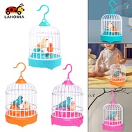 LAHOMIA Chirping Bird Toy, Electric Bird Singing Toy, Fluttering Voice-Activated Induction Bird Bird