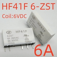 Brand New Original 5-Pin 6A Relay HF41F 6-ZST HF41F 48-ZST 41FC
