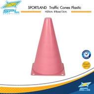 SPORTLAND กรวย SPL Traffic Cones Plastic H20cm. 8'Base13cm.(110)