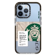Drop proof CASETI phone case for iPhone 15 15pro 15promax 14 14pro 14promax 13 13pro 13promax soft case Starbuck coffee for 12 12pro 12promax iPhone 11 xsmax case high-quality
