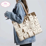 HM - Biu-Biu Totebag Screen Printing Variant Multipurpose Bag