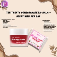 BUNDLE | TEN TWENTY POMEGRANTE LIP BALM & EVIDENC3 BERRY WHIP SOAP