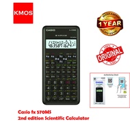 Casio fx 570ms 2nd edition Scientific Calculator 570ms2 570ms II FX-570MS (Original Ready Stock)