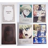 Attack on Titan official merch (2/3) Eren Yeager Hans Zoe Annie Leonhart board memorial card aot ani