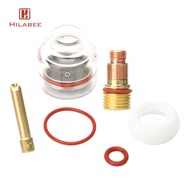 [UsusexaMY] TIG Welding Accessories Glass Cup with Collet Body Silicone Ring Compact Kit for TIG Wel