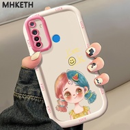MHKETH Case For Realme 5 5i 5s 6i C3 C3i Phone Cute Girl Design Shatter-Resistant