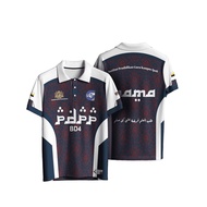 Muslimah Sports Polo, Breathable Needle Hole Fabric, Modest Activewear, Quick Dry, UV Protection