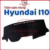 TAPLO CARPET HYUNDAI I10 2014-2020 SMOOTH VELVET MATERIAL 3 LAYERS ANTI-SLIP