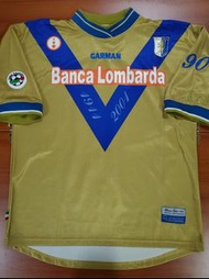 Garman Brescia Baggio away  2001-2002 布雷西亞 巴治奧 作客 紀念版 球衣 波衫