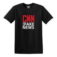 T-shirt Men CNN is Fake News Shirt Tops Tees