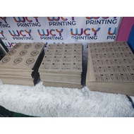 1000PCS KERTAS BUNGKUS NASI/ROTI JOHN/MURTABAK BERCETAK LOGO ANDA. CUSTOM LOGO ON WRAPPING PAPER