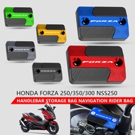 For HONDA FORZA 250/350/300 NSS250 2020-2024 2025 Accessories Motorcycle CNC Front Brake Reservoir F