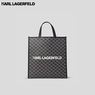 KARL LAGERFELD - K/MONOGRAM KLASSIK LARGE TOTE BAG 235M3009 กระเป๋าถือ