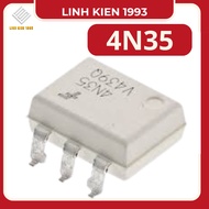 Combo of 2] IC 4N35 Opto Isolator 6 Pins SMD Protects Control Circuit