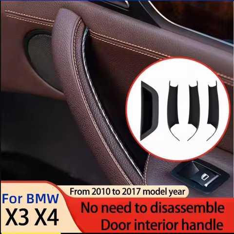 LHD RHD Clip On X3 X4 F25 F26 Car Inner Door Handle For BMW X3 X4 F25 F26 2010-2016 51417250307 Inte