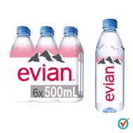Evian Mineral Water Prestige Multipack 6 x 500ml