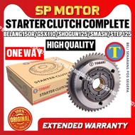 BELANG150R/GSX110/SHOGUN125/SMASH REVO/SMASH/STEP125/VS125/GT128/KRISS110/EX90 STARTER CLUTCH COMPLE