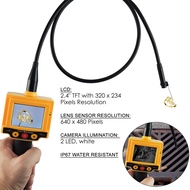 2.4 Inch TFT Video Borescope Inspection Camera with IP67 Waterproof Probe