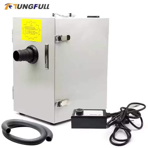 Dust Collector Extractor Vacuum Cleaner Dust-proof Case Sandblaster Dust Collector CNC Low-Noise Vac