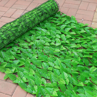 Rumput Dinding Sintetis Dekorasi Dinding Daun Rambat Pagar 3 Meter x 1 Meter Premium/1M*3M/Plastik D