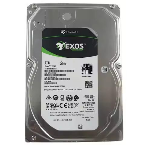 New Seagate ST2000NM018B SAS Server Enterprise Hard Disk 2tb Disk Display 2t