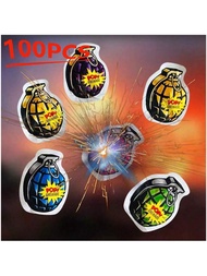 100 ชิ้น/50 ชิ้น/20 ชิ้น/10 ชิ้นของเล่นเล่นตลก Grenade, บอลลูนระเบิดกลิ่นเหม็นจำลอง, ถุงระเบิดสำหรับ