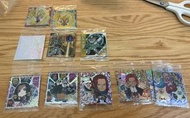 龍珠 高達 海賊王 閃卡 威化餅卡貼紙