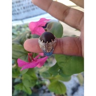 cincin teras pisang galo / bengala / gale ori color hitam pekat