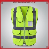 READY STOCK Hi Vis Vest Reflective Protective Clothing Equipment Safety Vest