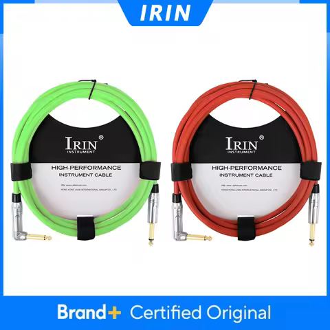 IRIN 3M Guitar Cable Audio Connection Cable Soft Noise Reduction Bass Guitar Amplifier Cables AMP El