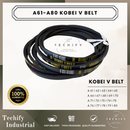 KOBEI A61 to A80 BELT A61 A62 A63 A64 A65 A66 A67 A68 A69 A70 A71 A72 A73 A74 A75 A76 A77 A78 A79 A8