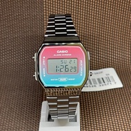 Casio A168WERB-2A Classic Vintage Retro Colourful Digital Quartz Unisex Watch